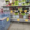 12#9809 Banco cassa e scaffalatura