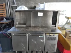 1#2953 Banco Eurocrior refrigerato registratore di cassa e bilance Bizerba