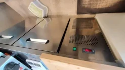 Banco frigo Afinox 3 ante e 2 cassetti