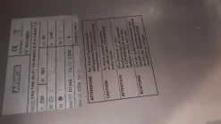 Banco frigo Afinox 3 ante e 2 cassetti