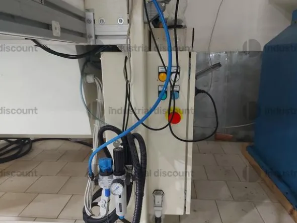 6#9309 Banco robot per incollaggi OVERMEC