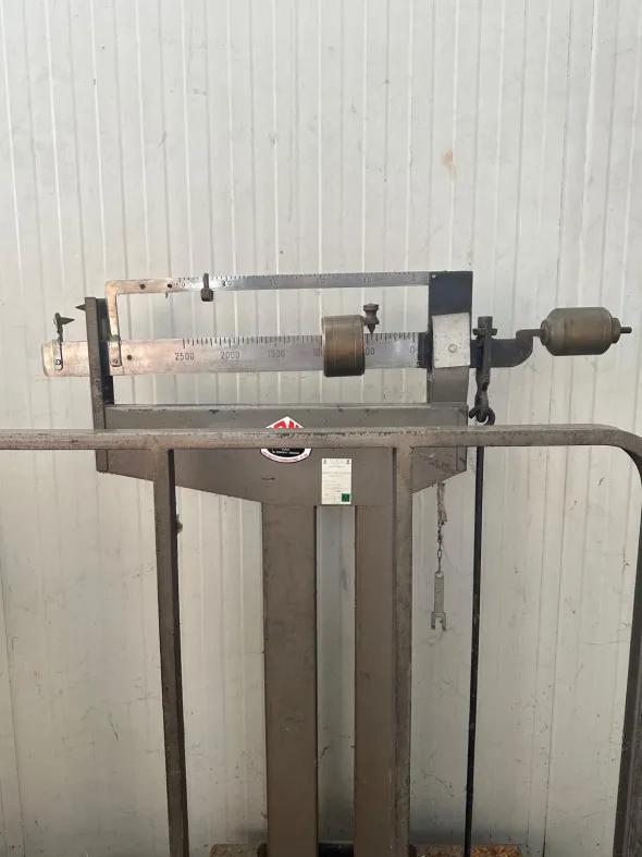 BASCULA METALLICA PORTATA KG 2500 MONTI