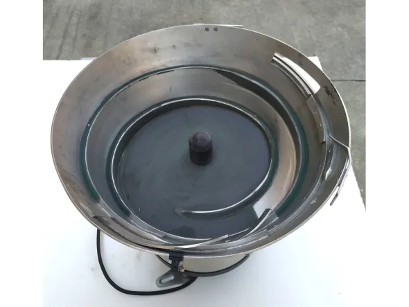 Base vibrante circolare con contenitore conico GASCO BV25-2L