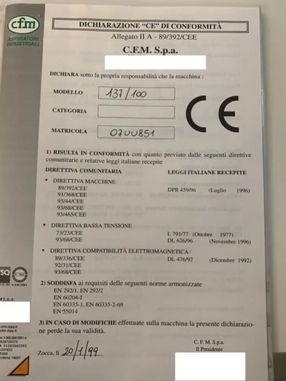 38#6109 Bidone aspiratore