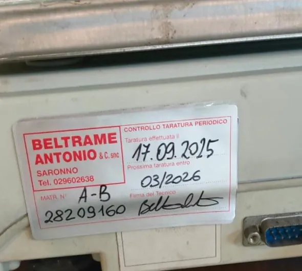 BILANCIA ATHENA CONTAPEZZI NDC - 603K - AL