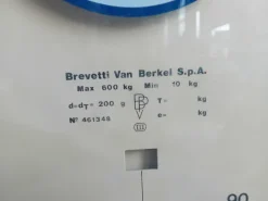Bilancia Berkel a bascula automatica