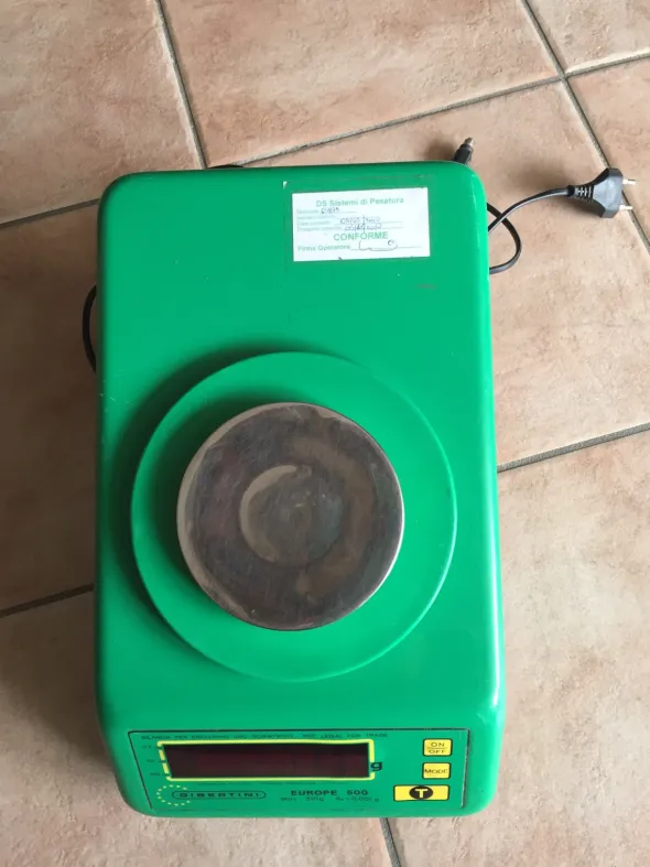 BILANCIA ELETTRICA BANCO GIBERTINI EUROPE 500 (BIL-37)