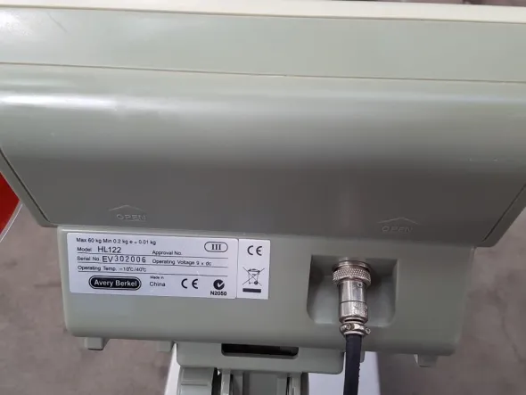BILANCIA ELETTRONICA AVERY BERKEL – MOD. HL122 (BIL-47)