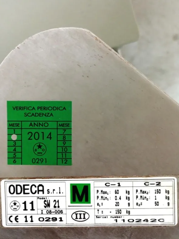 BILANCIA INDUSTRIALE – ODECA SUBMARINE SW-21 (BIL-93)