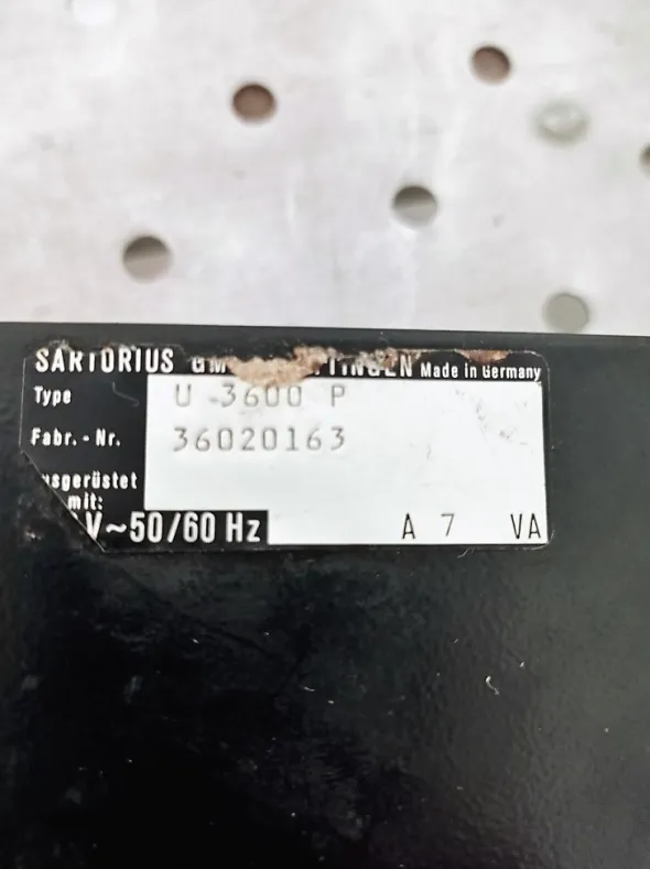 BILANCIA SARTORIUS – MODELLO U3600P (COD. LAB-BIL-21)
