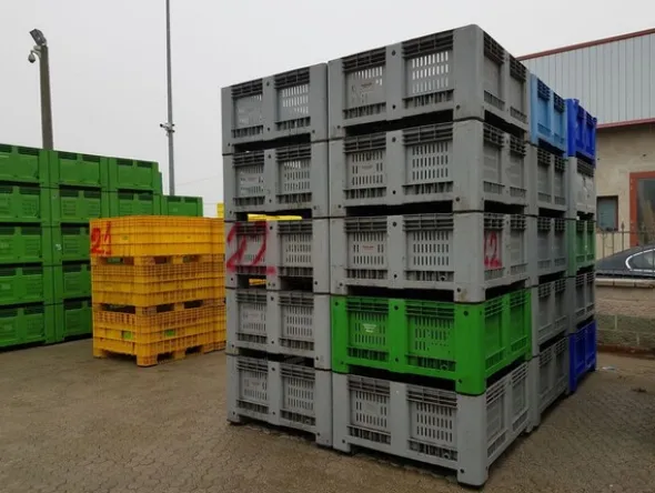 118#5715 Bins e cassoni in legno per frutta e verdura