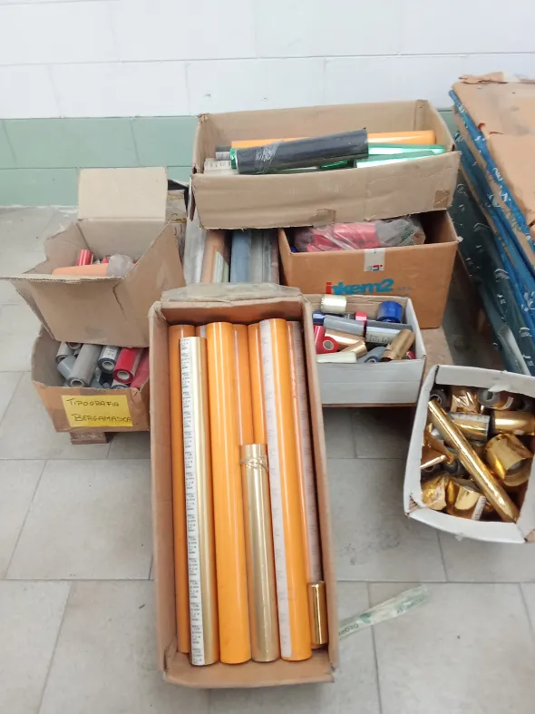 BOBINE PER STAMPA A CALDO