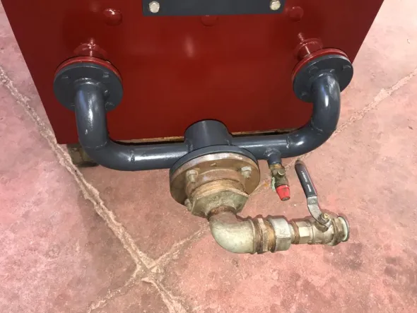 BO852 - 1130Caldaia a legna o a gasolio marca Sceat
