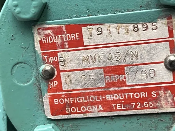 BONFIGLIOLI MVF49/N Motoriduttore - Rapp. 1.80