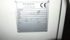 4#4929 Bordatrice Scm e gruppo vasca colla