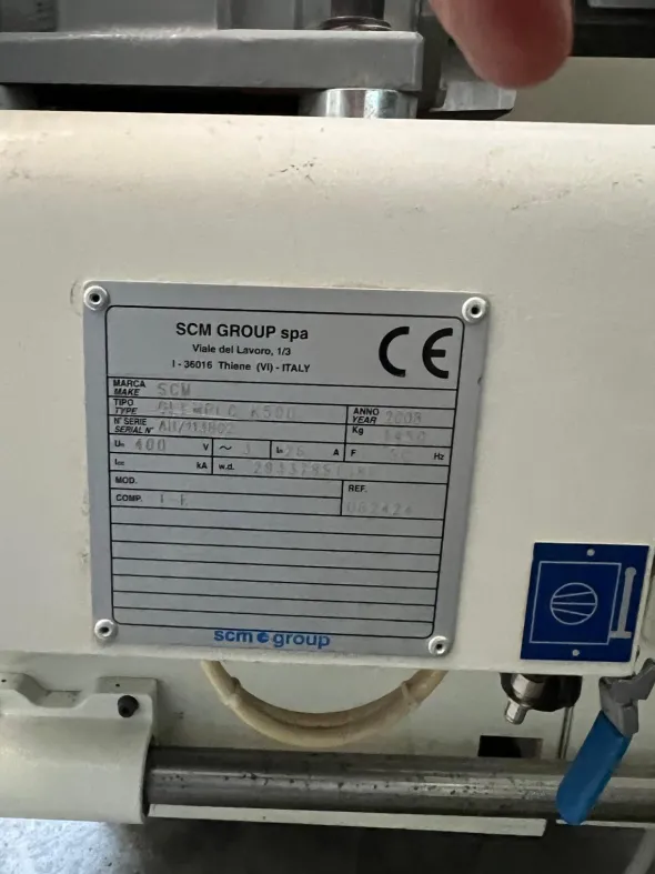 Bordatrice SCM mod. OLIMPIC K500 versione "T-E"