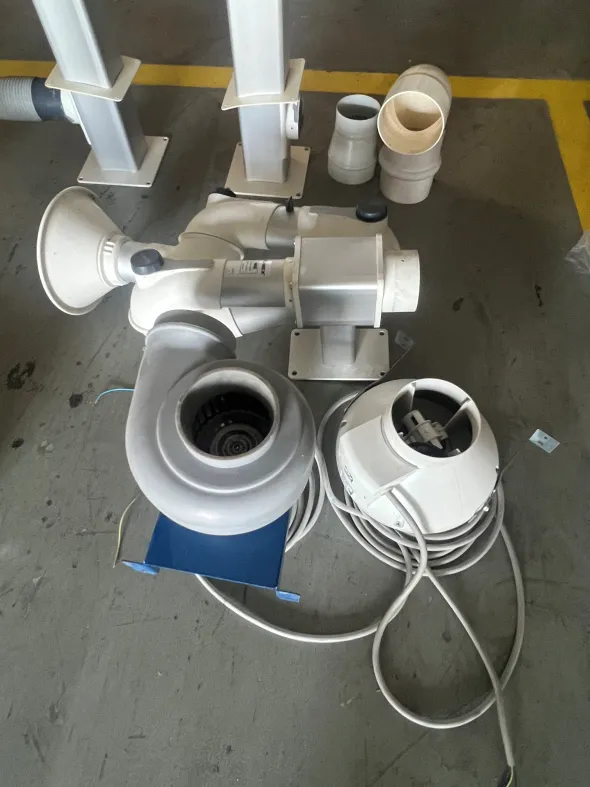 Bracci aspiranti da laboratorio