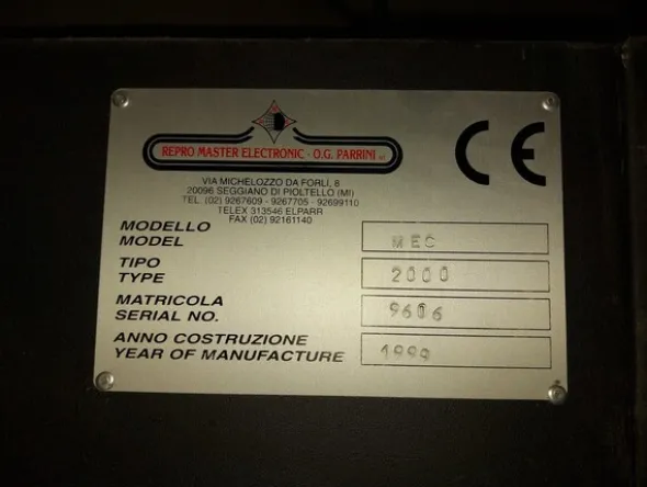 2#6096 Bromografo Mec 2000 e Macchina Polytronic