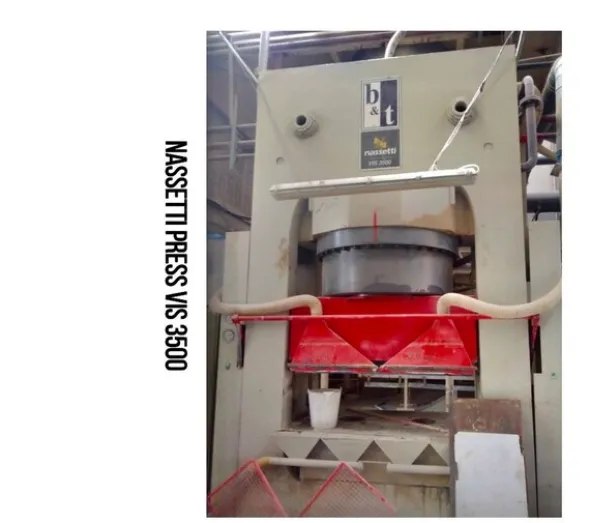 2#6122 B&T Nassetti pressa 3500