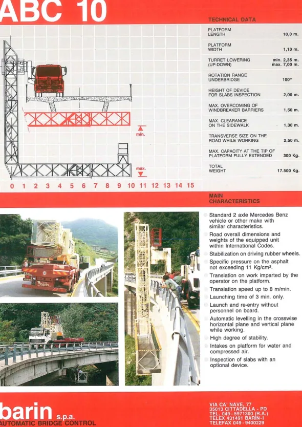 BY BRIDGE AUTOMATIC BRIDGE CONTROL ABC 10