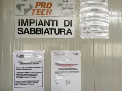 CABINA DI SABBIATURA