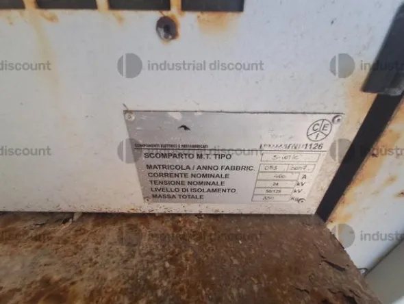 21#9884 Cabina di trasformazione elettrica
