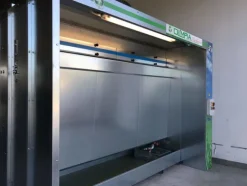 12#4901 Cabina di verniciatura a velo d'acqua 3 metri Olimpia