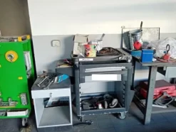 1#7041 Cabina di verniciaturaBlowtherm e attrezzature officina