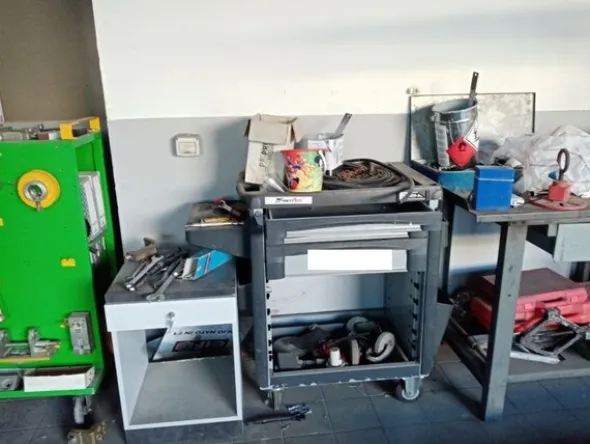 1#7041 Cabina di verniciaturaBlowtherm e attrezzature officina