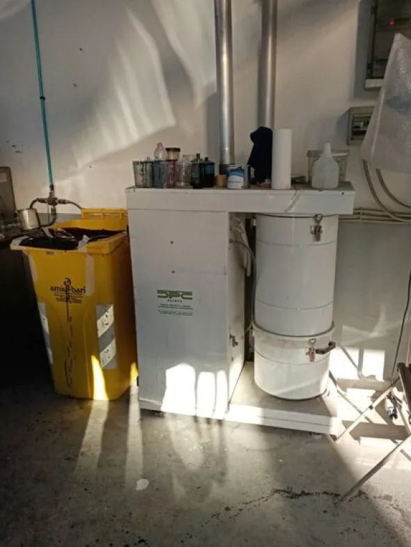1#7041 Cabina di verniciaturaBlowtherm e attrezzature officina