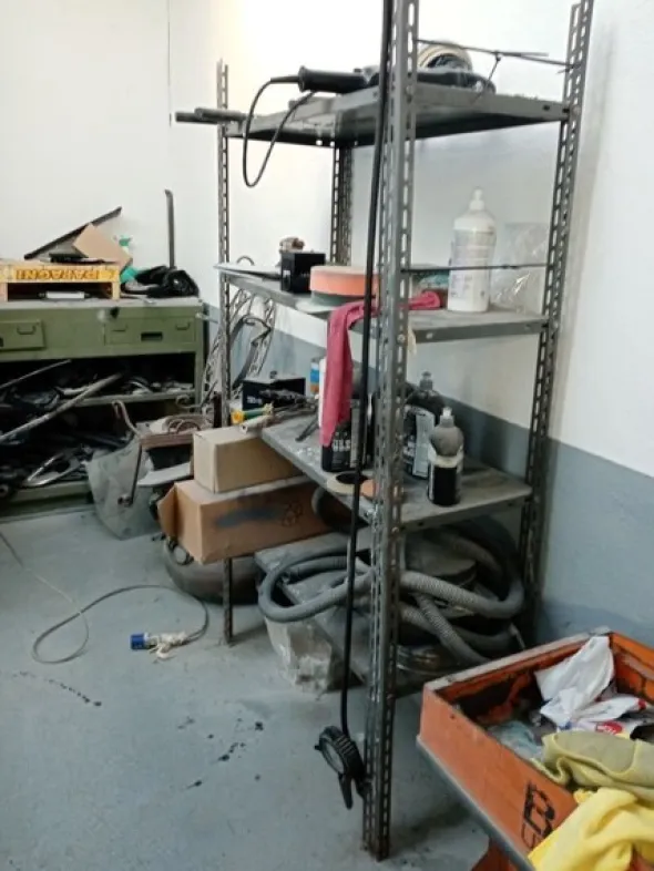 1#7041 Cabina di verniciaturaBlowtherm e attrezzature officina