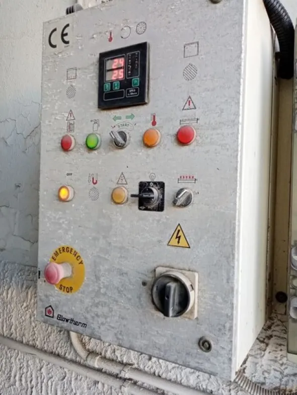 1#7041 Cabina di verniciaturaBlowtherm e attrezzature officina