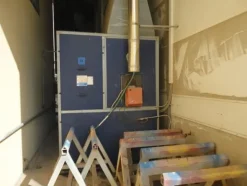 3#3429 Cabina di verniciatura e sistema di filtraggio