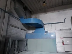6#5576 Cabina Forno Ecoair MT15 e parete aspirante Saima