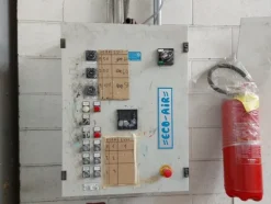 6#5576 Cabina Forno Ecoair MT15 e parete aspirante Saima