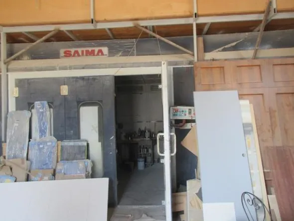 16#4553 Cabina forno per verniciatura Saima