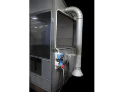 Cabina per lavaggio con idropulitrice