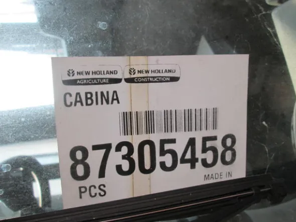 26#3117 Cabina Per Pala Gommata New Holland W130