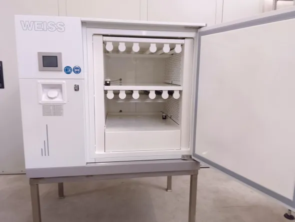 CABINA PER PROVA FOTOSENSIBILITÀ–WEISS(COD. LAB-FOR-32)