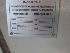 16#8413 Calandra 4 rulli 2000