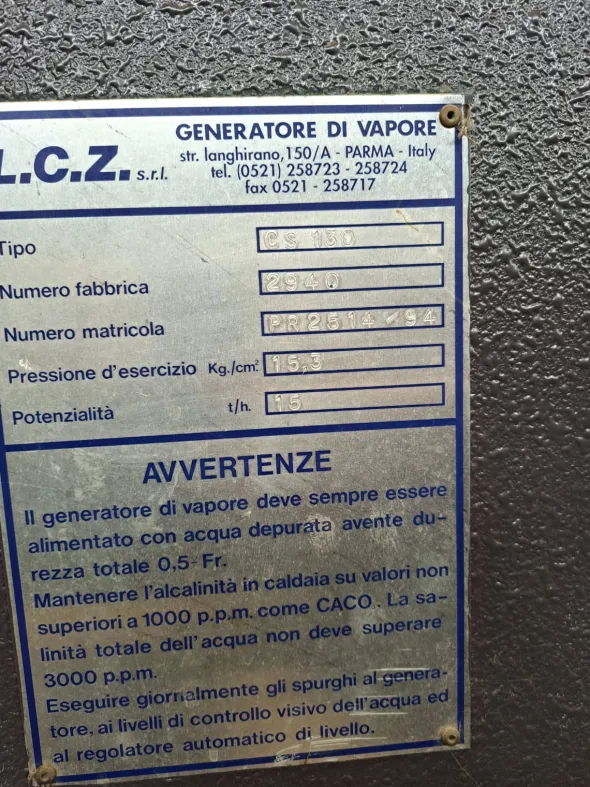 Caldaia a vapore