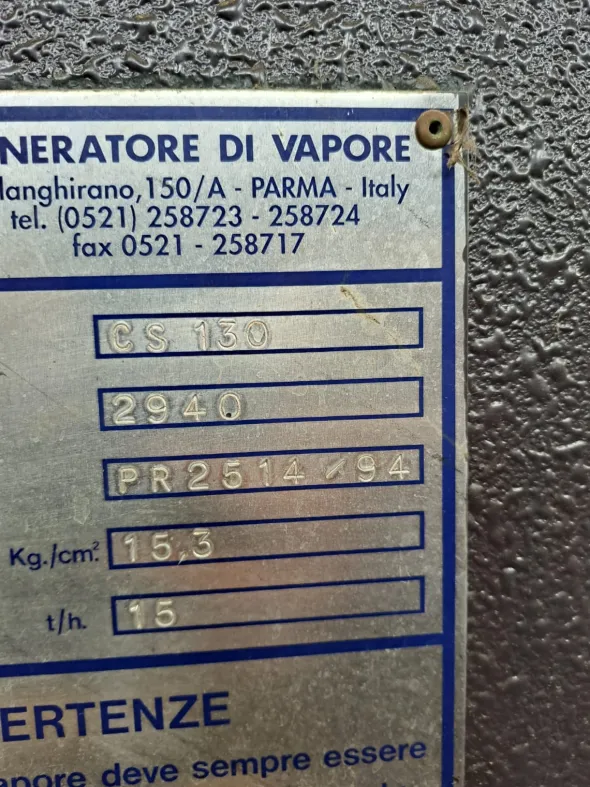Caldaia a vapore