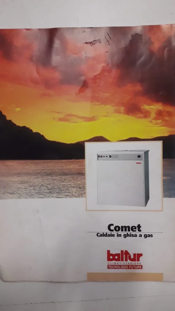 Caldaia Baltur Comet a gas in ghisa