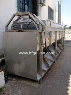 CALIBRATRICE DI 5 METRI IN ACCIO INOX