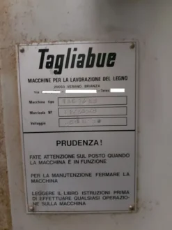 9#8197 Calibratrice Tagliabue TAG 13KS