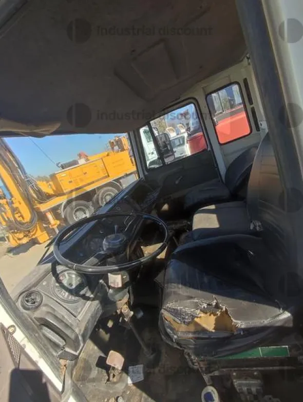 14#9387 Camion Fiat 130 ribaltabile trilaterale con Gru PM