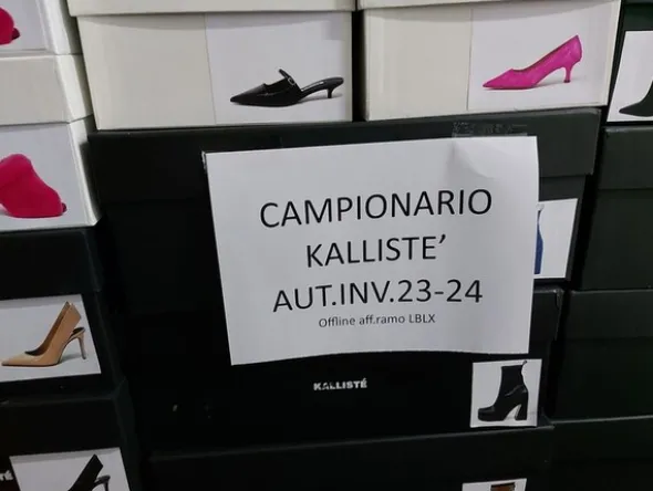 77#8119 Campionario capi d'abbigliamento e scarpe