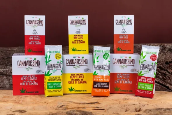 Cannabissimo - Il marchio di Caffè alla canapa