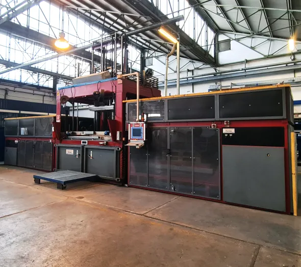 Cannon PF 171506 - twin-sheet Termoformatrice da lastra