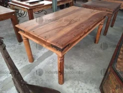 8#9425 Canoa Borneo e Armadietto con Sculture Timor